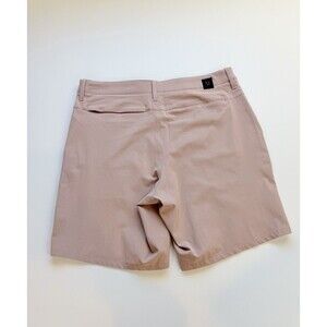 Vuori Men’s Khaki Beige Performance Shorts 8” Inseam Stretch Casual